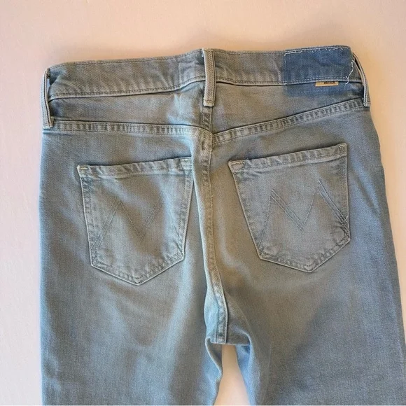 Mother Superior The Scrapper Cuff Ankle Fray Lonely Hearts Club Jeans Size 25 - Picture 13 of 16